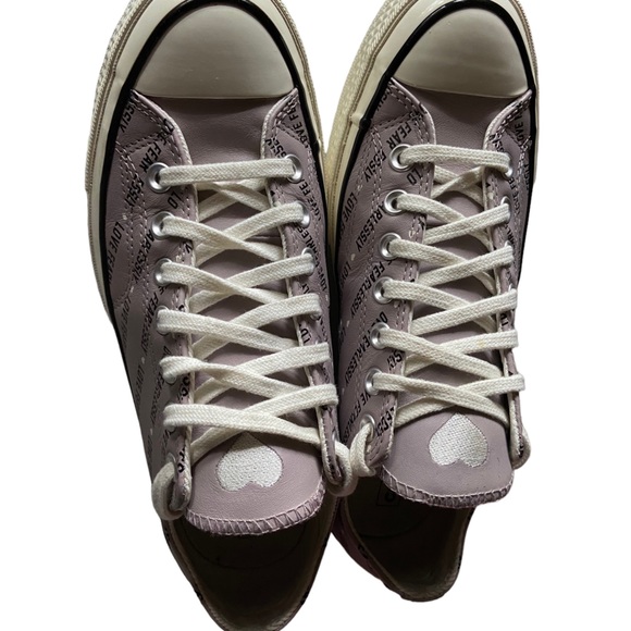 Converse Shoes - CONVERSE ALL ⭐️ STAR - Light Purple Leather (Women 10.5)
